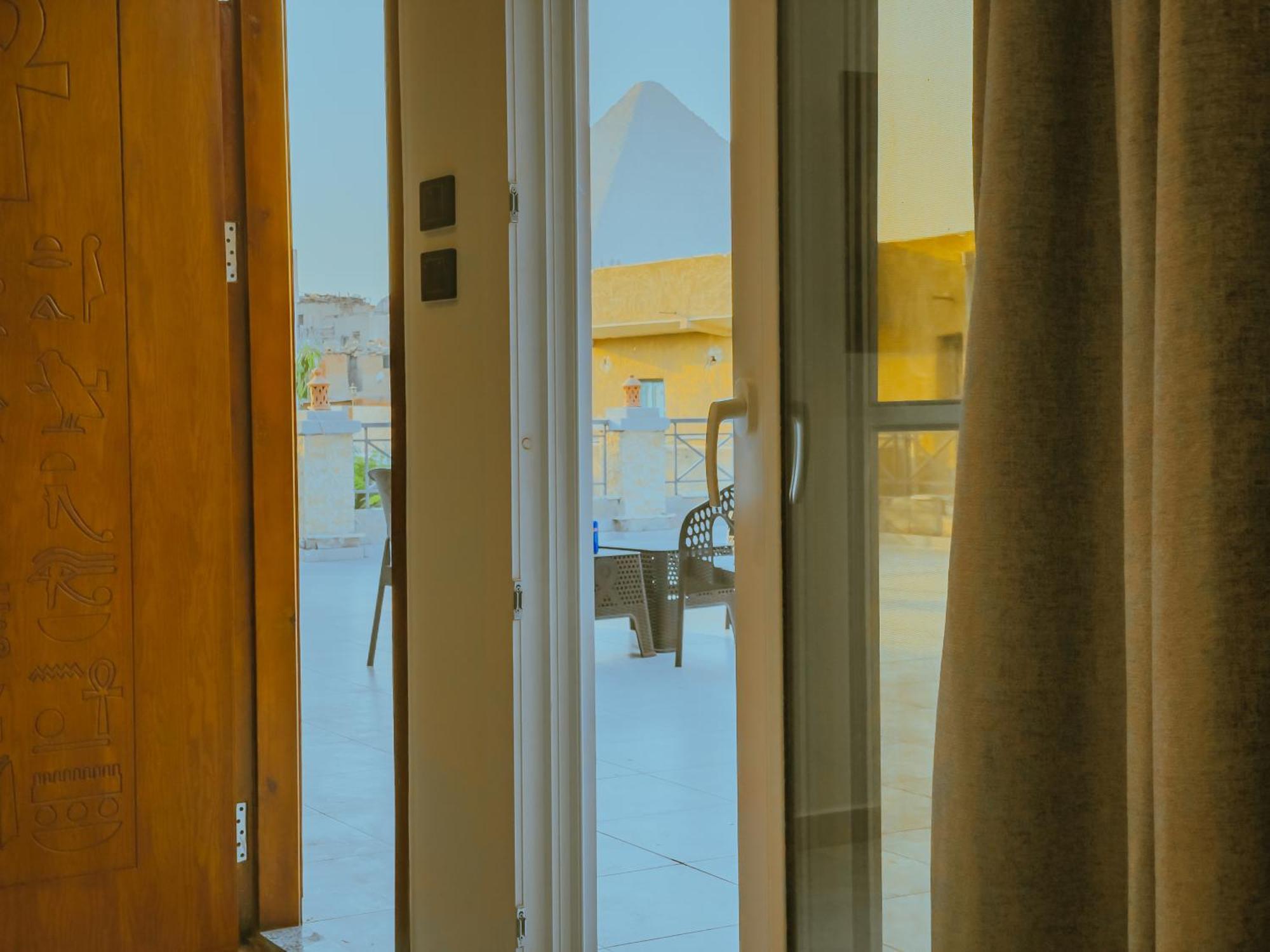 King Khufu Pyramids View Hotel Kafrat al Jabal ห้อง รูปภาพ